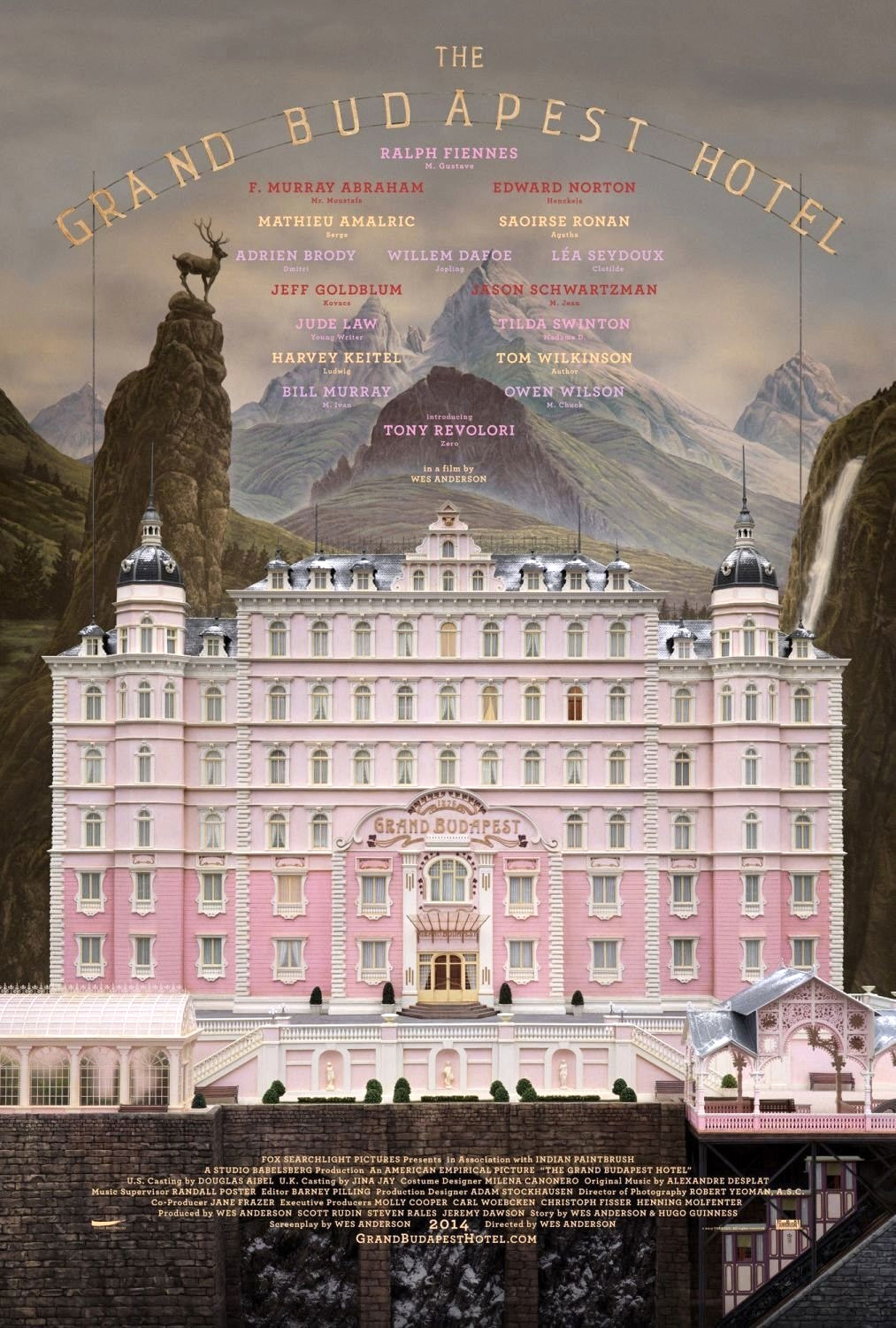 The Grand Budapest Hotel 封面
