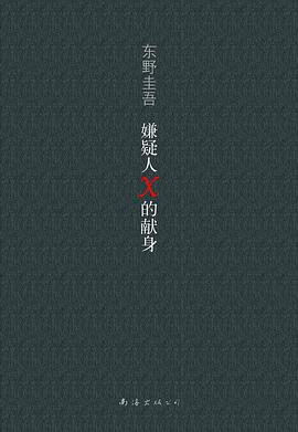 嫌疑人X的献身 封面