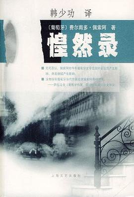惶然录 封面