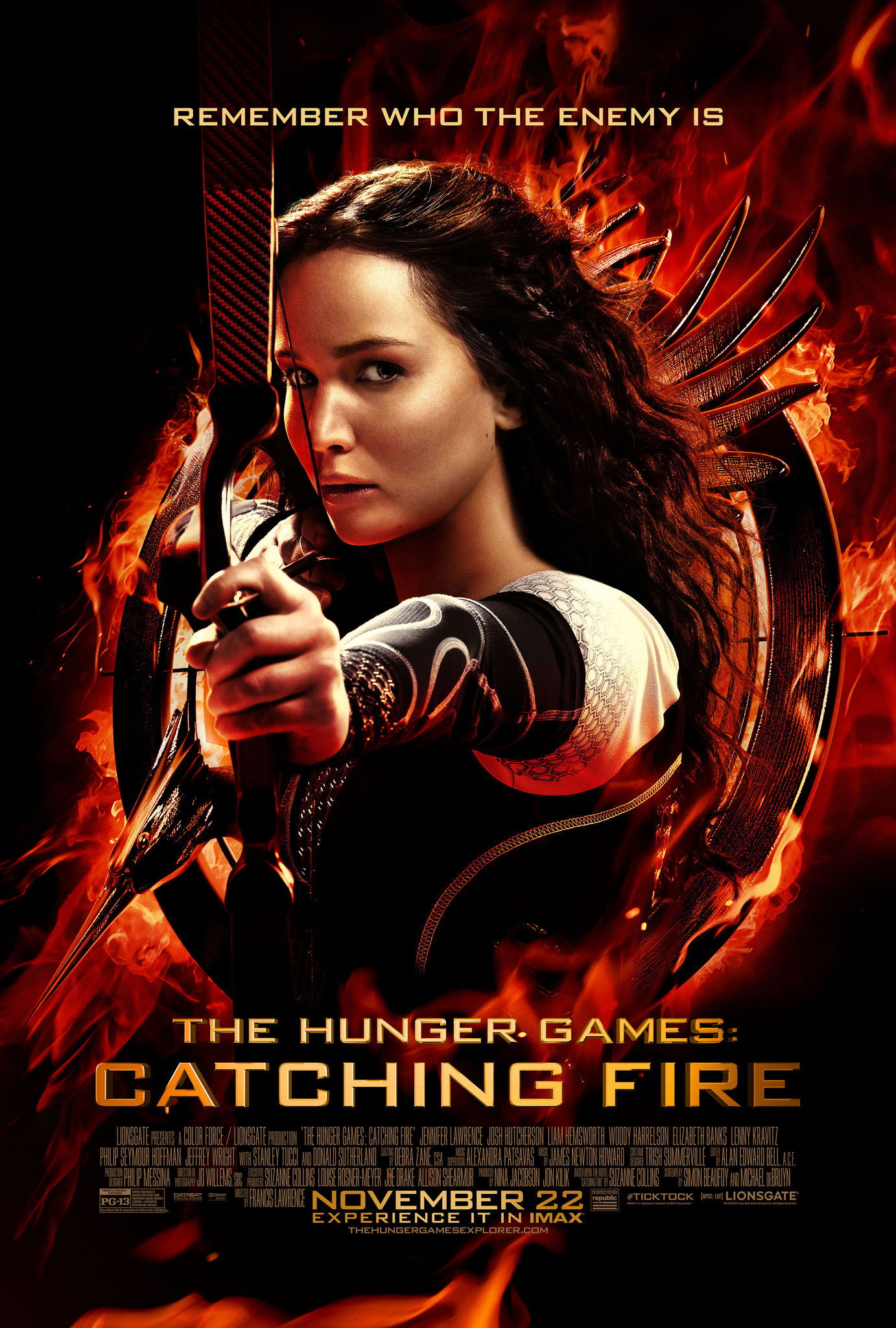 The Hunger Games: Catching Fire 封面